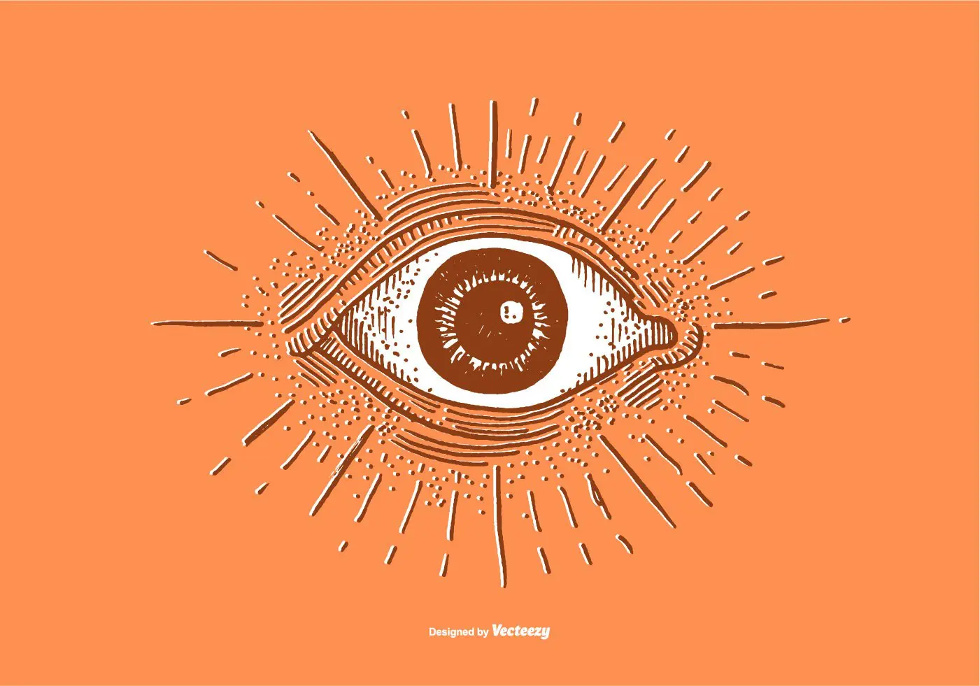 Auge-0124 - EYE BALL - LINE DRAWING-komprimiert Bild: Auge