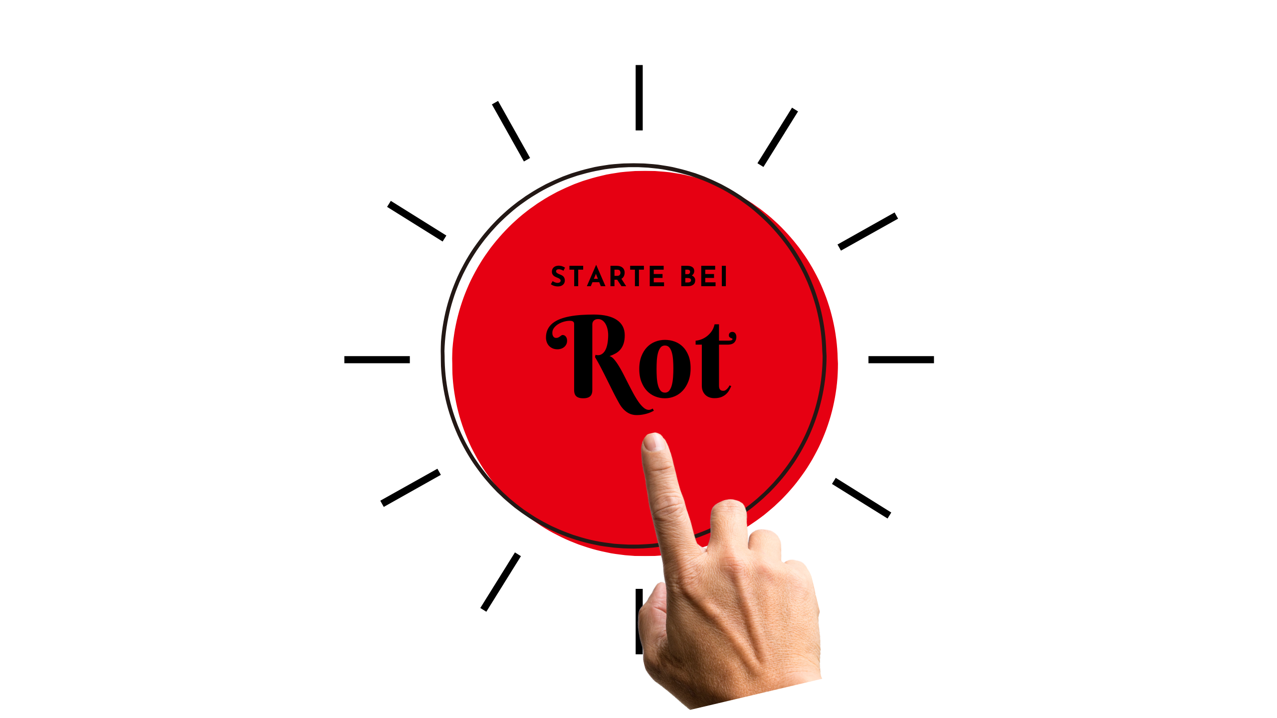 Start-Symbol - Starte bei Rot